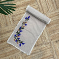 Cotton Embroidered Table Runner, Size:30cm x 182cm (12" x 72")