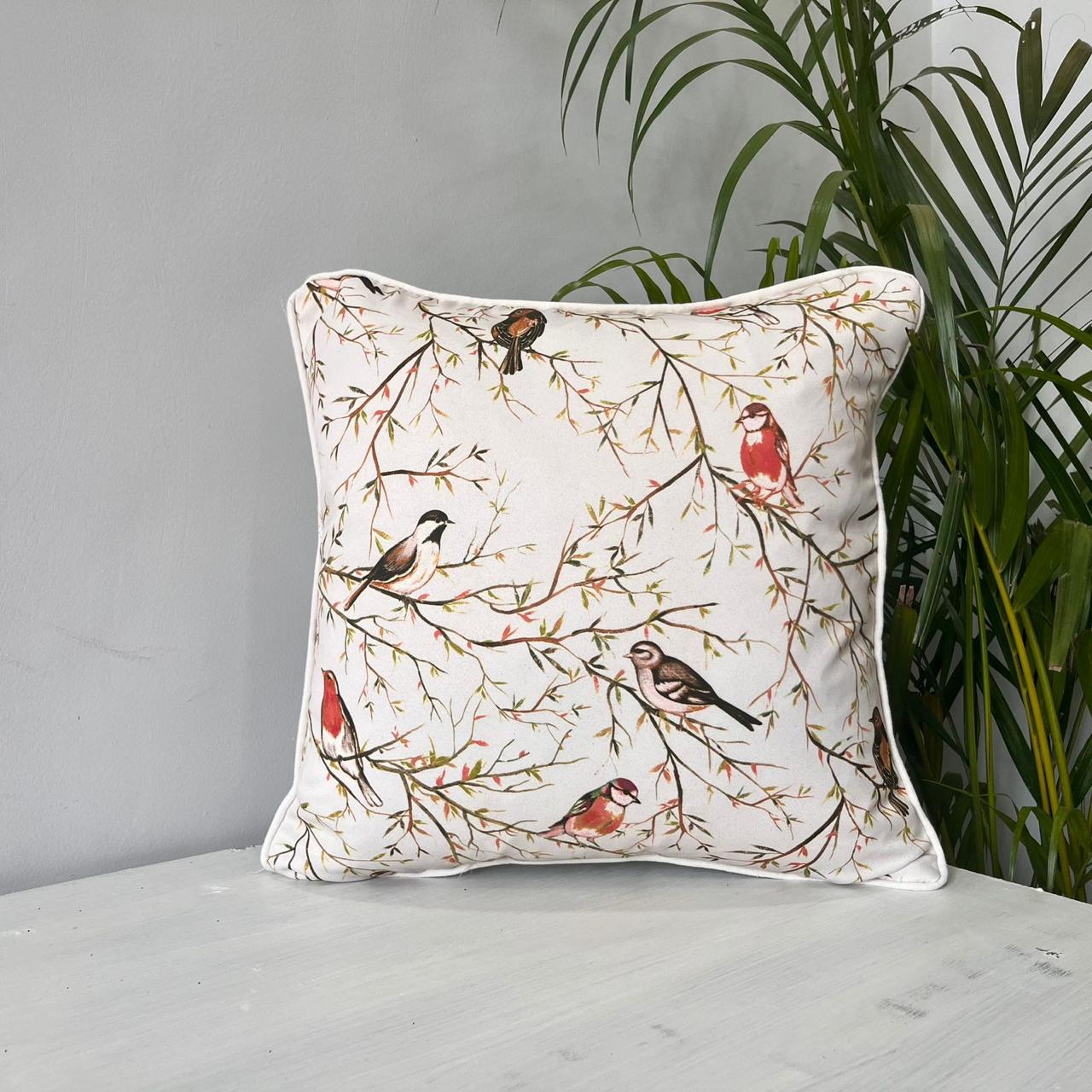 Export House Jacquard Printed Cushion Cover -  Size:40cm X 40cm (16" X 16")