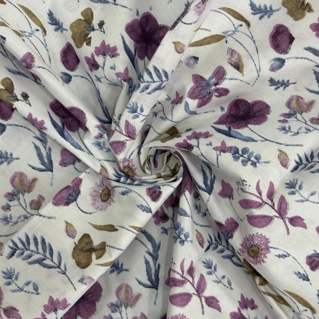 King Size Cotton Printed Bedsheet