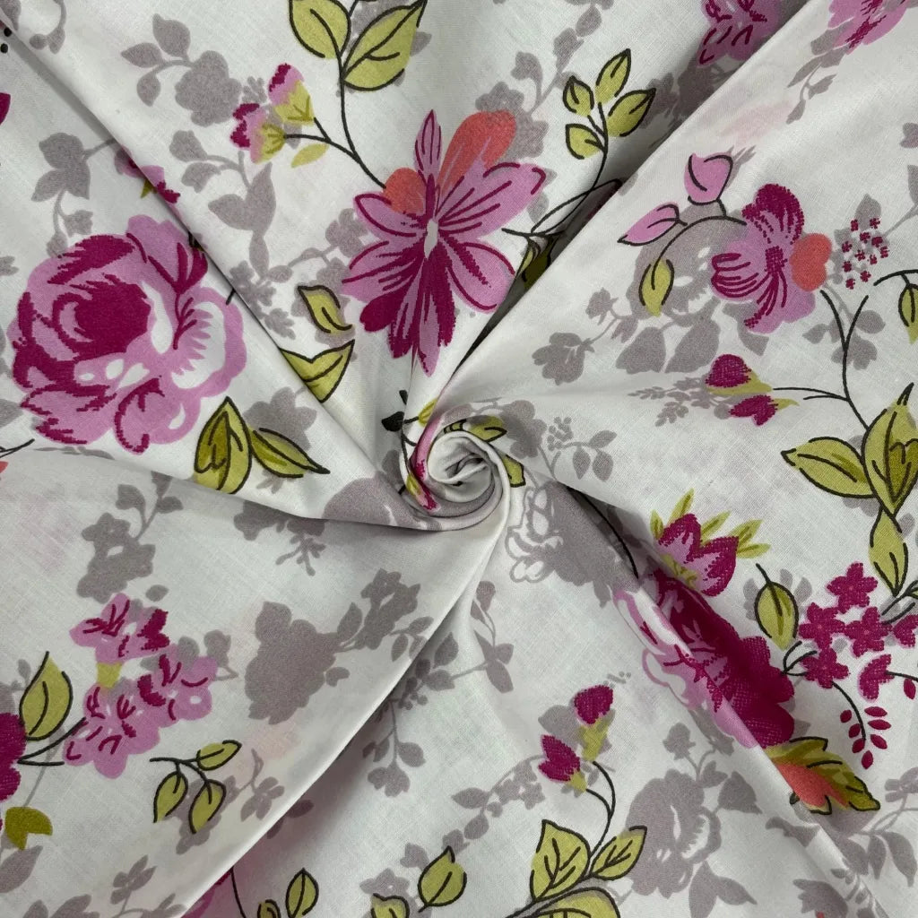 King Size Cotton Printed Bedsheet