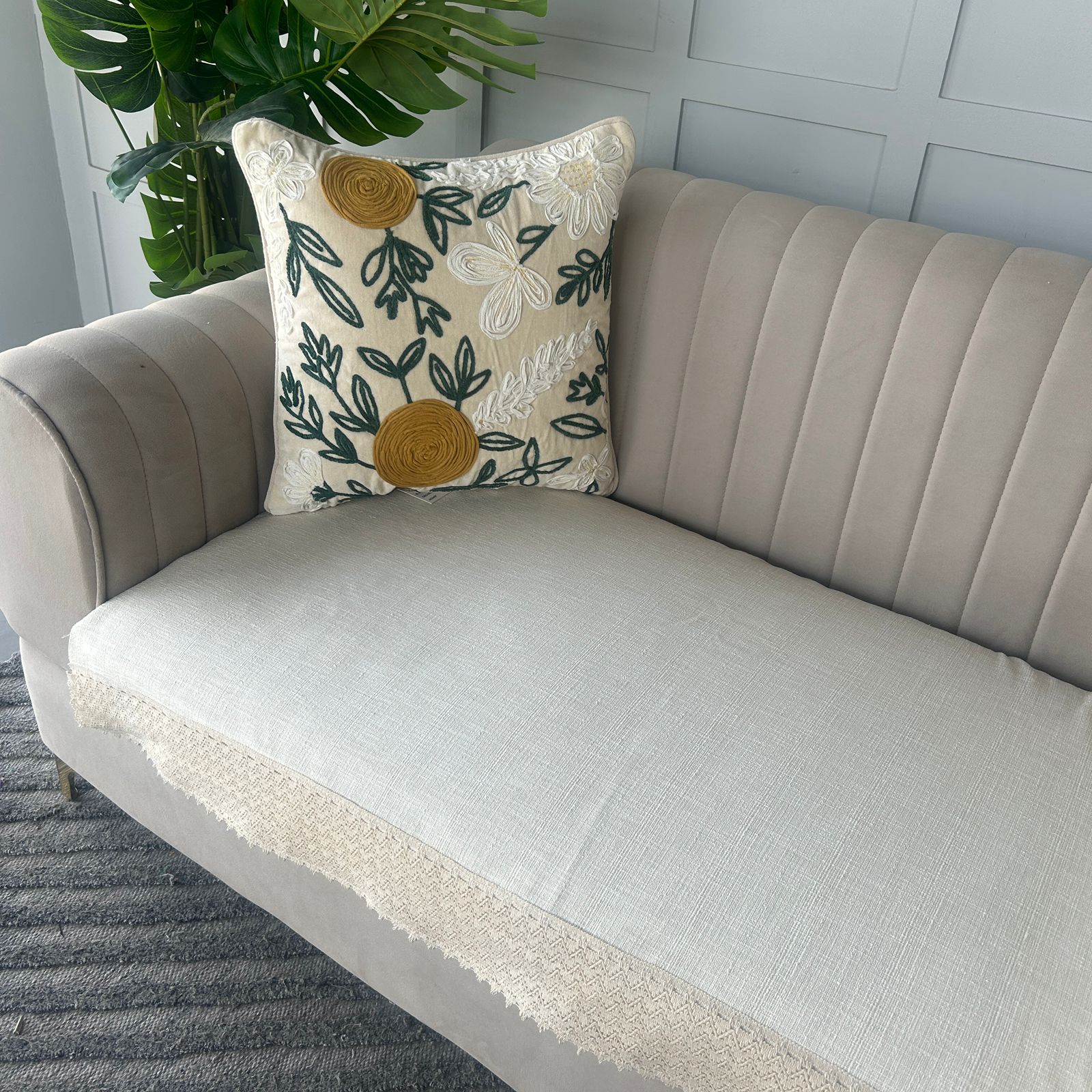 Anti Skid Jacquard Premium Sofa Cover