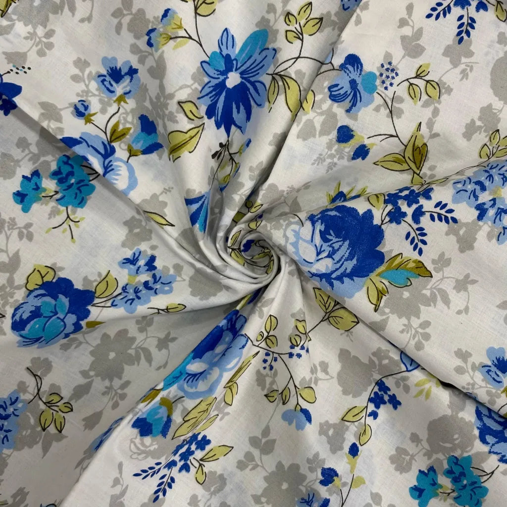 King Size Cotton Printed Bedsheet