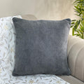 Solid Reversible Boucle Cushion Cover