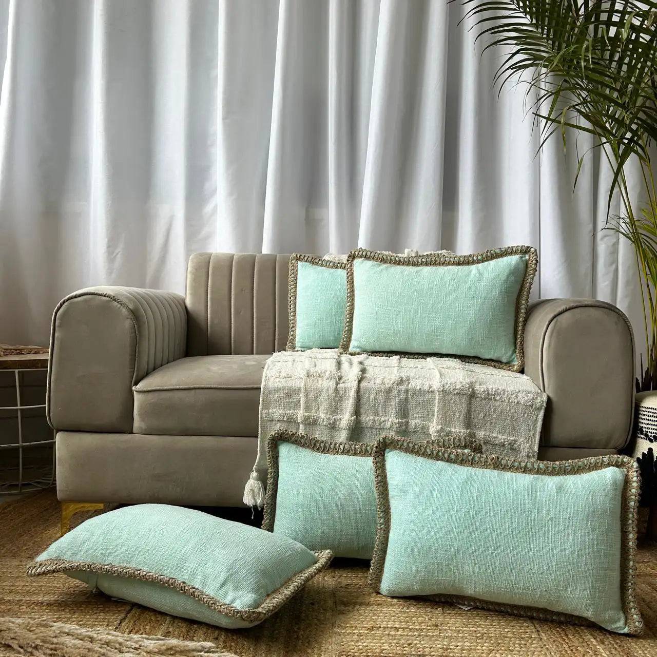 Plain Cushion Cover