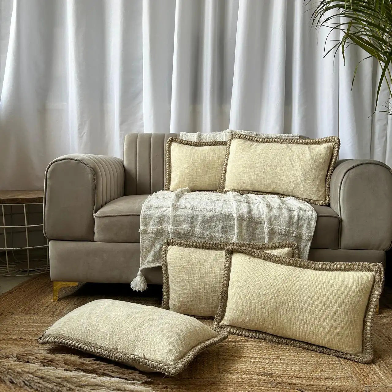 Plain Cushion Cover