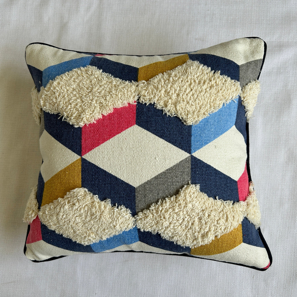 Color Block Tufted