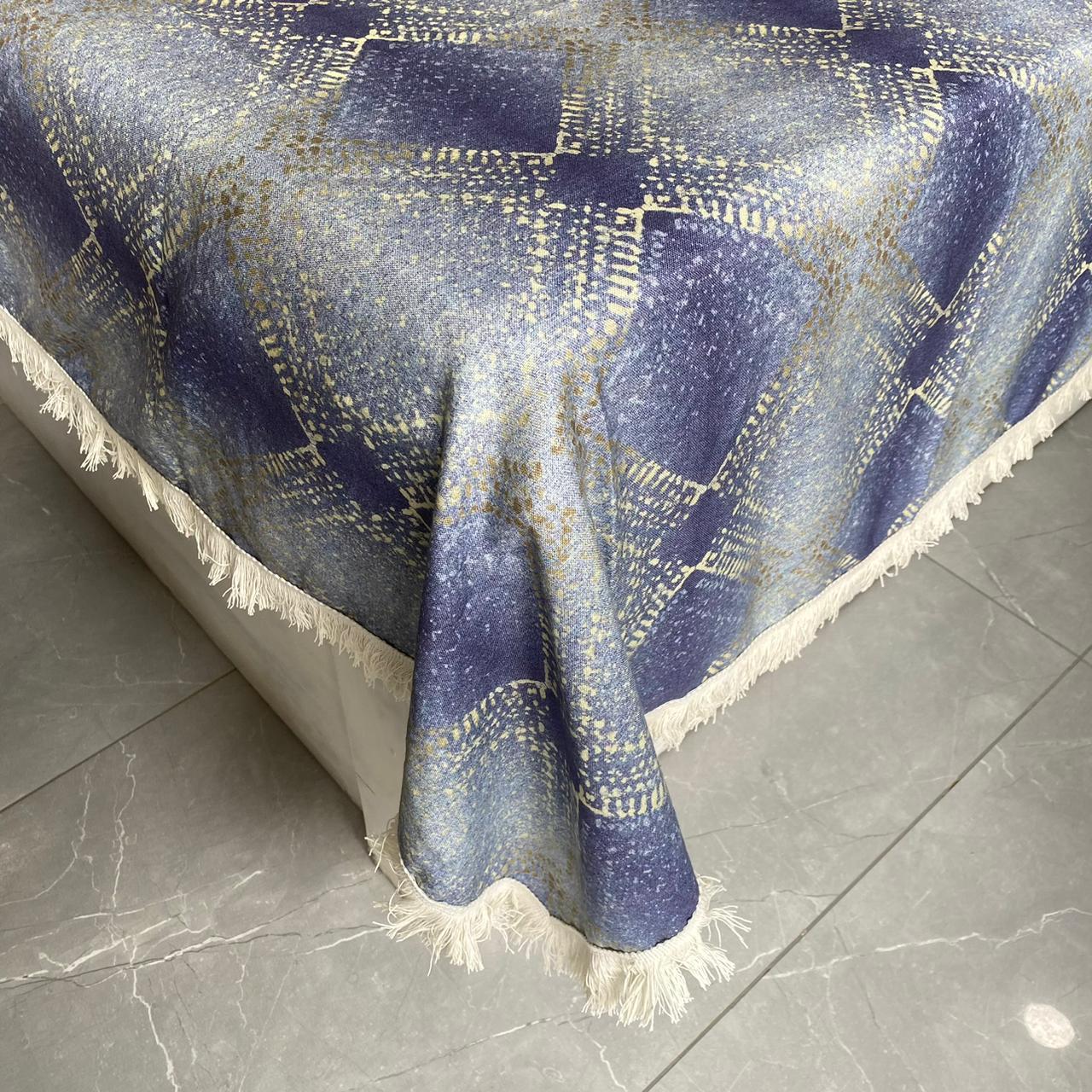 Export House Cotton Printed Dining Sheet - Size:152cm x 228cm (60" x 90")