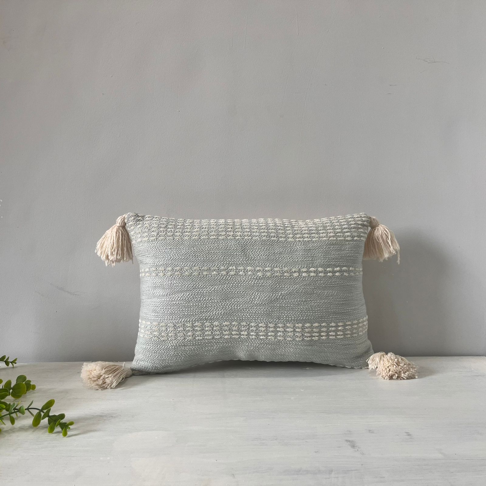 Export House Cotton  Lumbar Cover - Size:35cm X 45cm  (14" X 18")