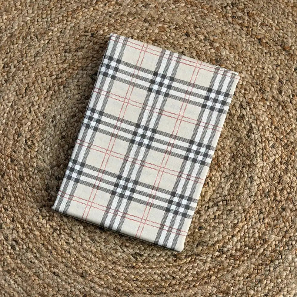 Checked Bedsheet - 300TC
