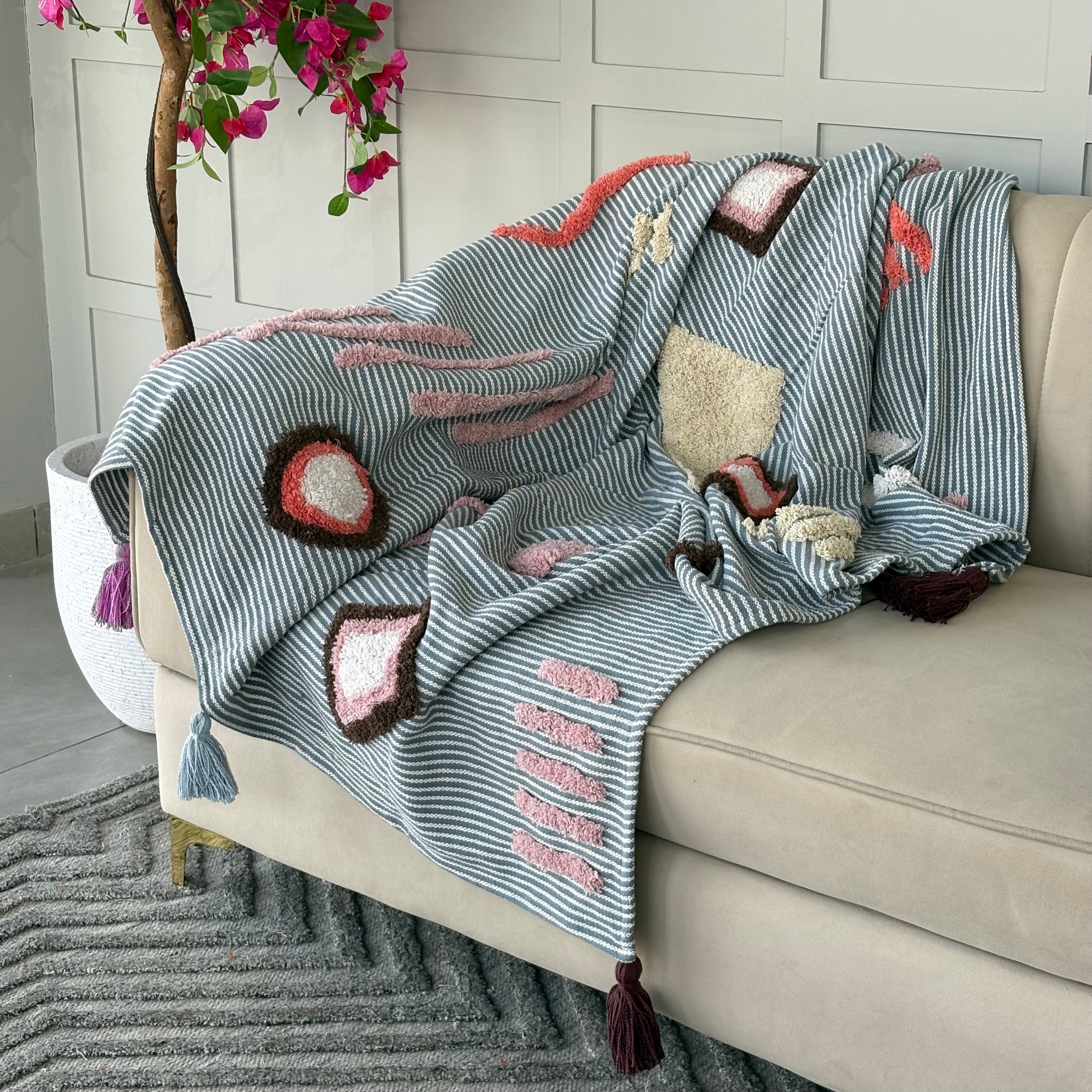 Sofa Throw Blanket 60 ×50 inches (152 ×127 cm)