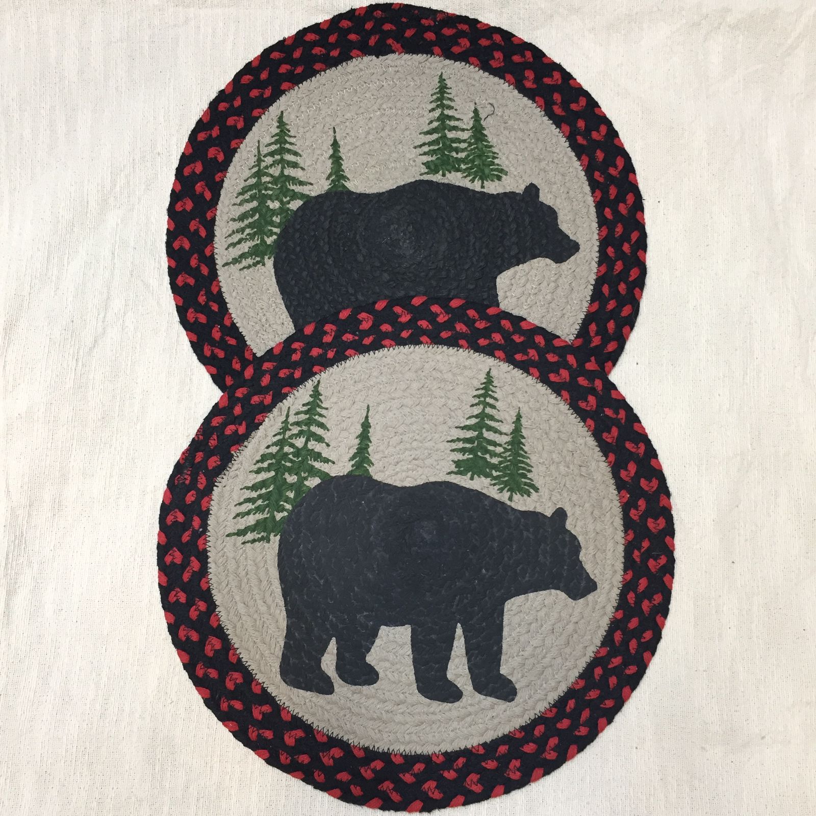 Cotton Boho Table Placemat, Size:35cm (14")