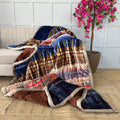 Velvet Chevron Printed Quilt ��� Available in Single & Double Bed | Export House