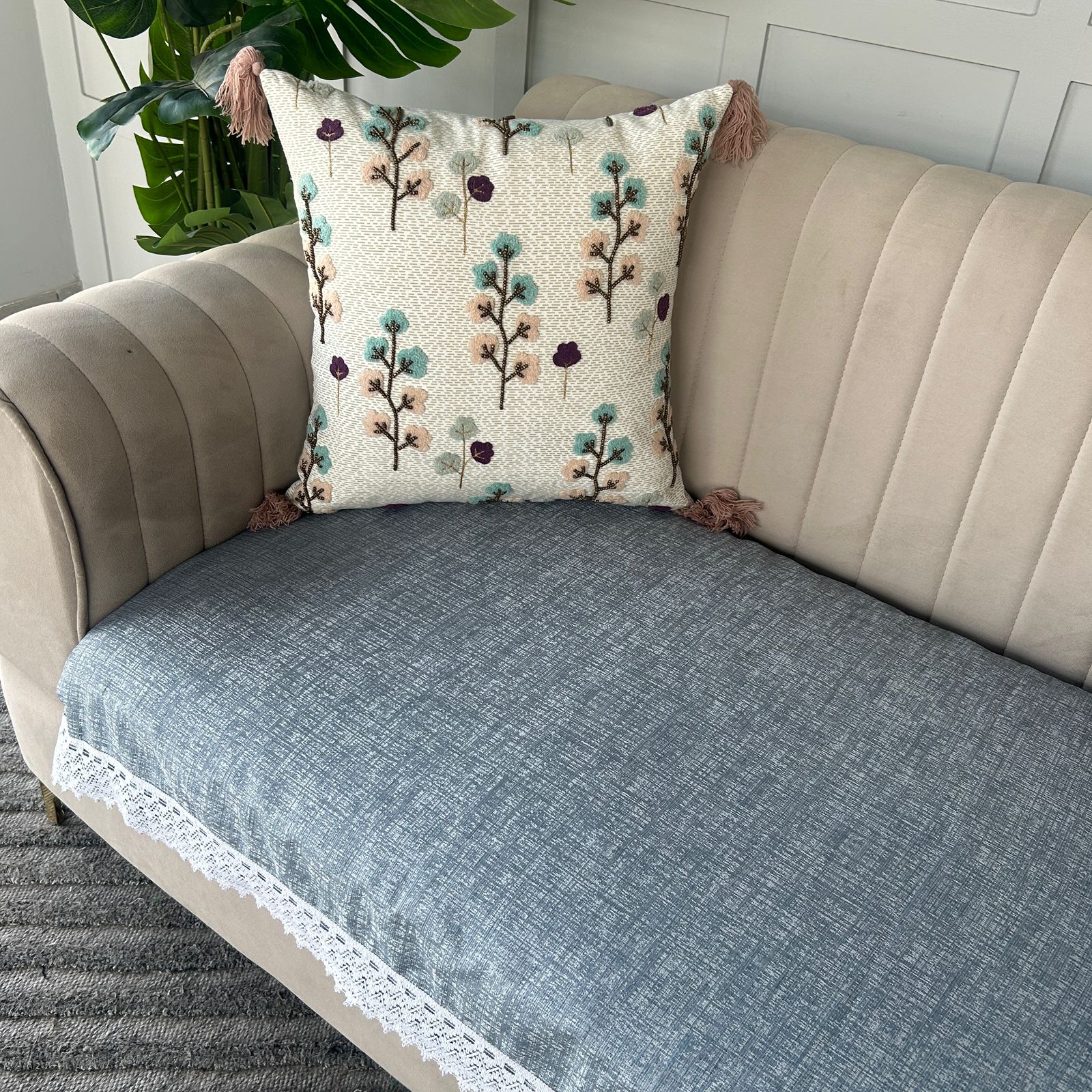 Anti Skid Jacquard Premium Sofa Cover