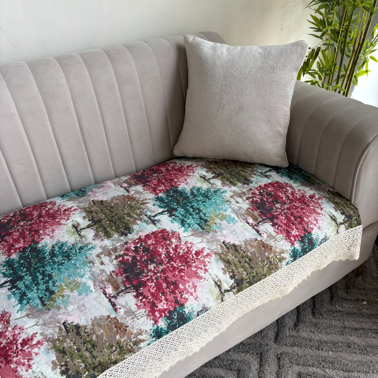 Cotton blend printed Antiskid Sofa Cover