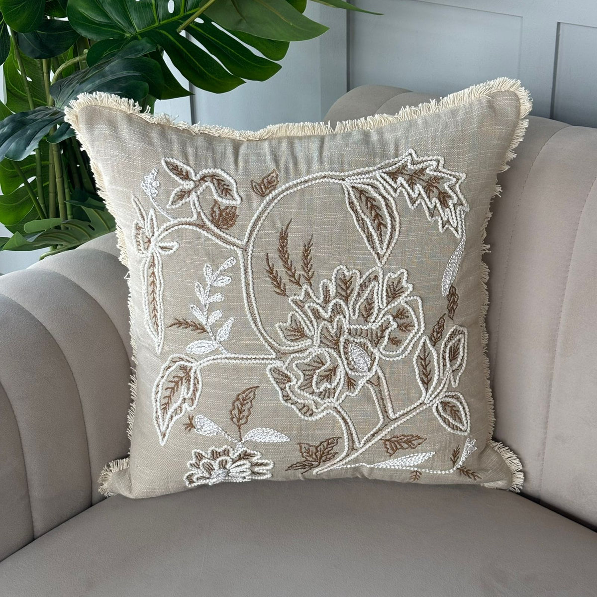 Earthy Luxe Premium Cushion Cover
