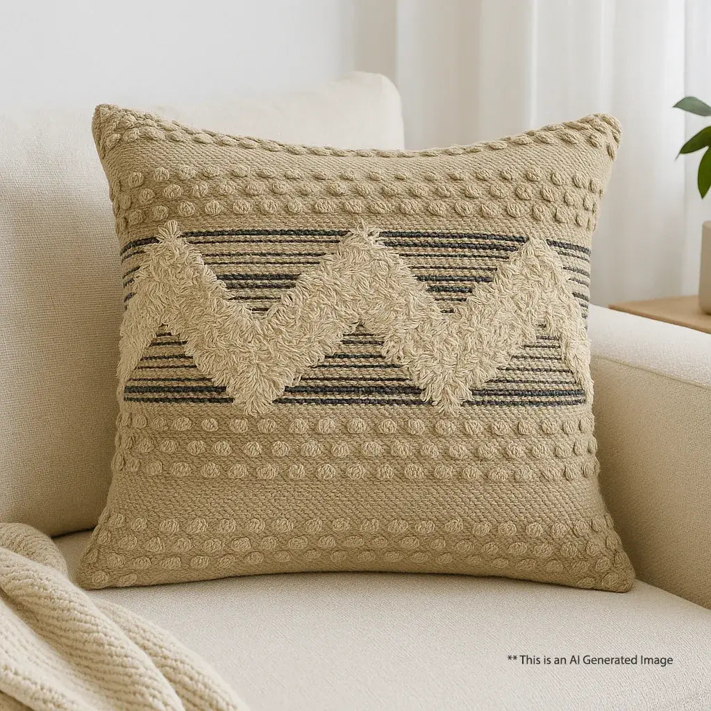 Boho Tribal Weave - Premium Cushion Cover