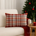 Christmas Themed Cotton Printed Cushion Cover, Size:35cm X 50cm (14" X 20")