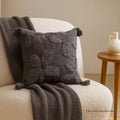 Cotton Tufted Cushion Cover, 40cm X 40cm (16" X 16")