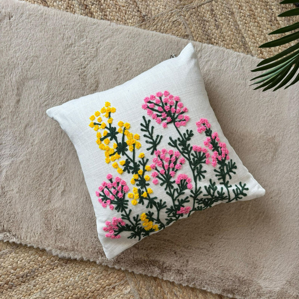 Embroidered Cushion Cover