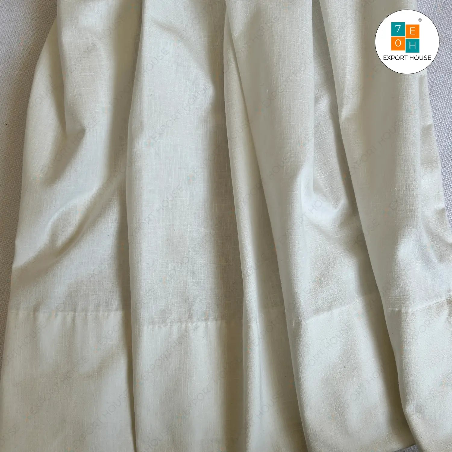 Solid Cotton Curtain