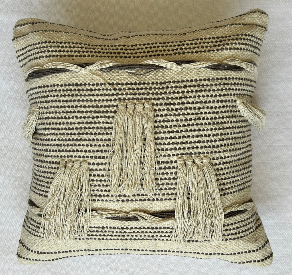 Fringed Boho - Premium Cushion Cover
