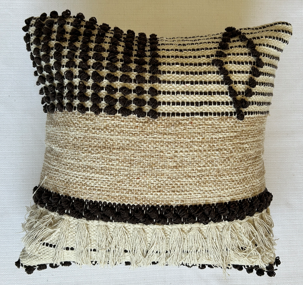 Contrast Weave - Premium Cushion Cover
