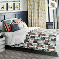  Bedding Set, Size:228cm x 274cm (90" x 108")