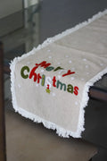 Christmas Themed Cotton Printed Table Runner