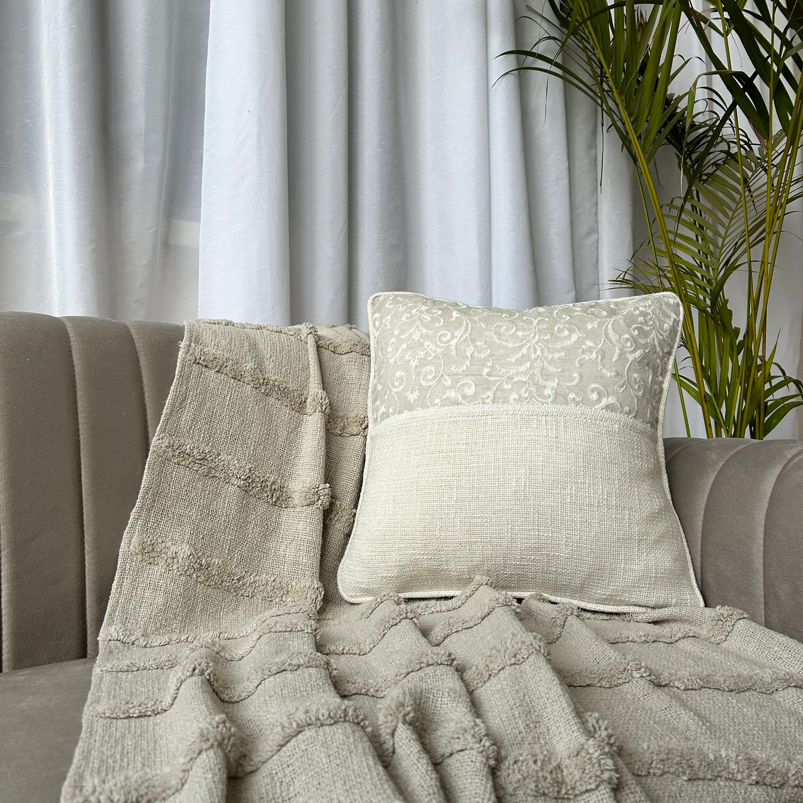 Embroidery Cushion Covers (16"x 16")