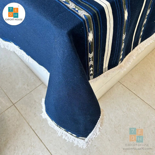 Cotton Plain Dining Sheet, Size:152cm x 228cm (60" x 90")