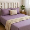 Plain Cotton Bedsheet with 300 Thread count
