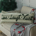 Embroidered CHRISTMAS LUMBAR COVERS