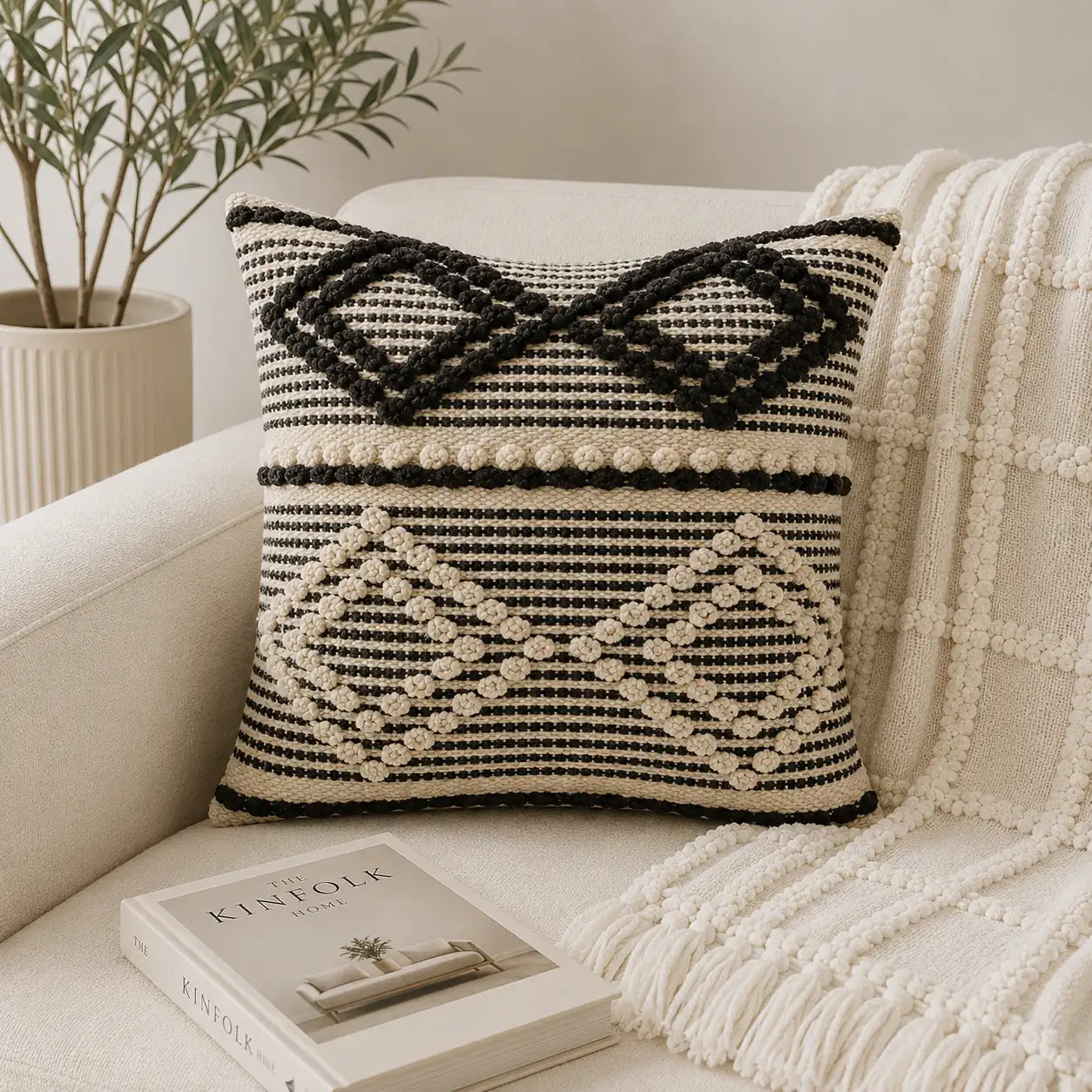 Dream weaver boho - Premium Cushion Cover