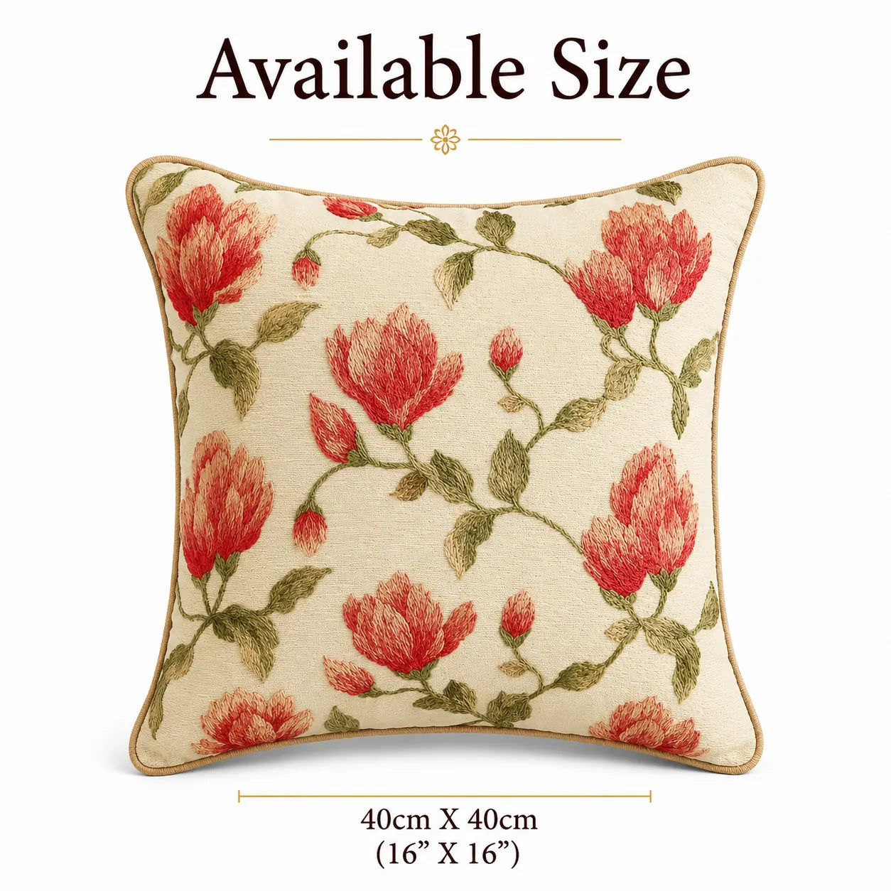 Ruby Rose - Premium Cushion Cover