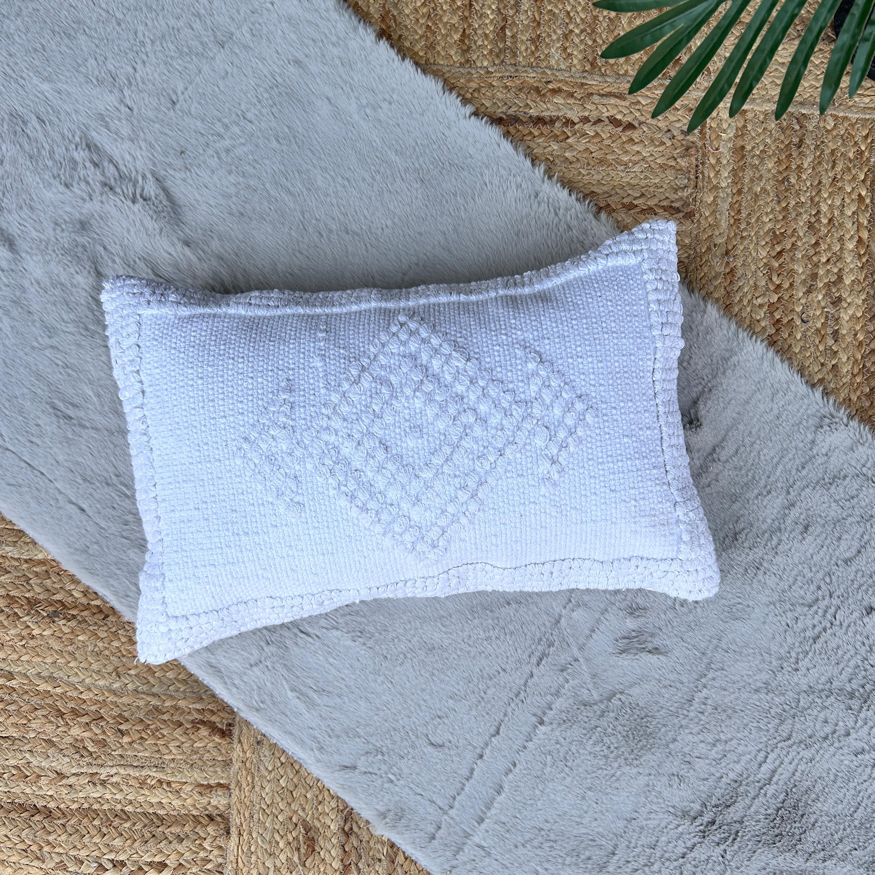 Cotton Boho Cushion Cover, 33cm X 48cm (13" X 18")