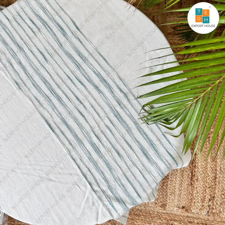 Export House Cotton Plain Dining Sheet - Size:66cm (26")
