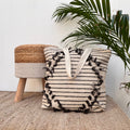 Cotton Boho Tote Bag, Size:45cm (18")