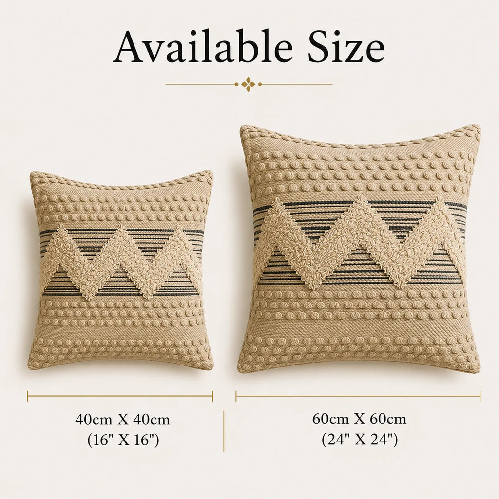 Boho Tribal Weave - Premium Cushion Cover