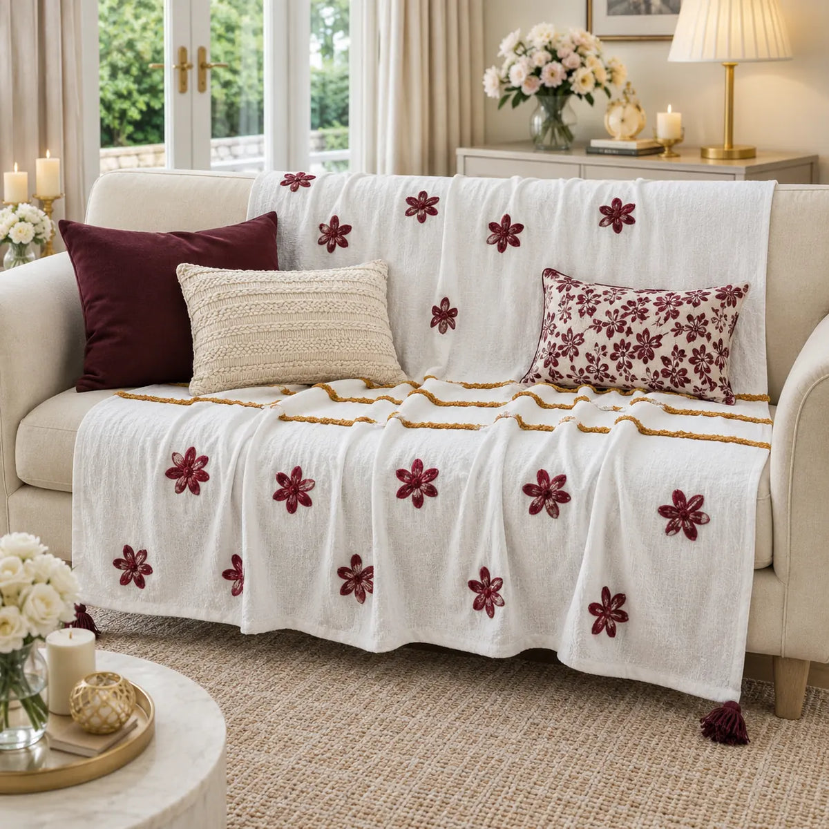 Premium Sofa Throw Blanket