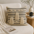 Fringed Boho - Premium Cushion Cover