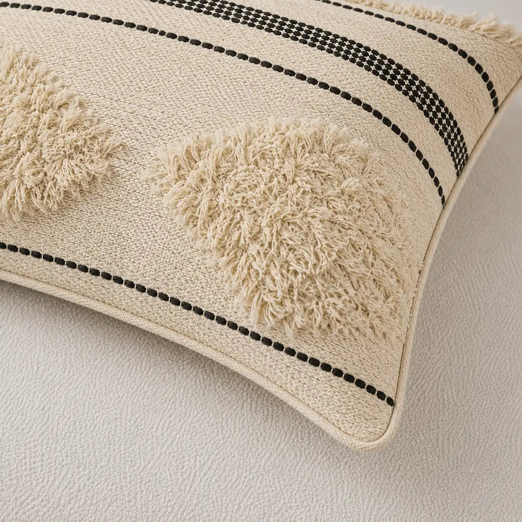 Squared striped - Premium Cushion Cover