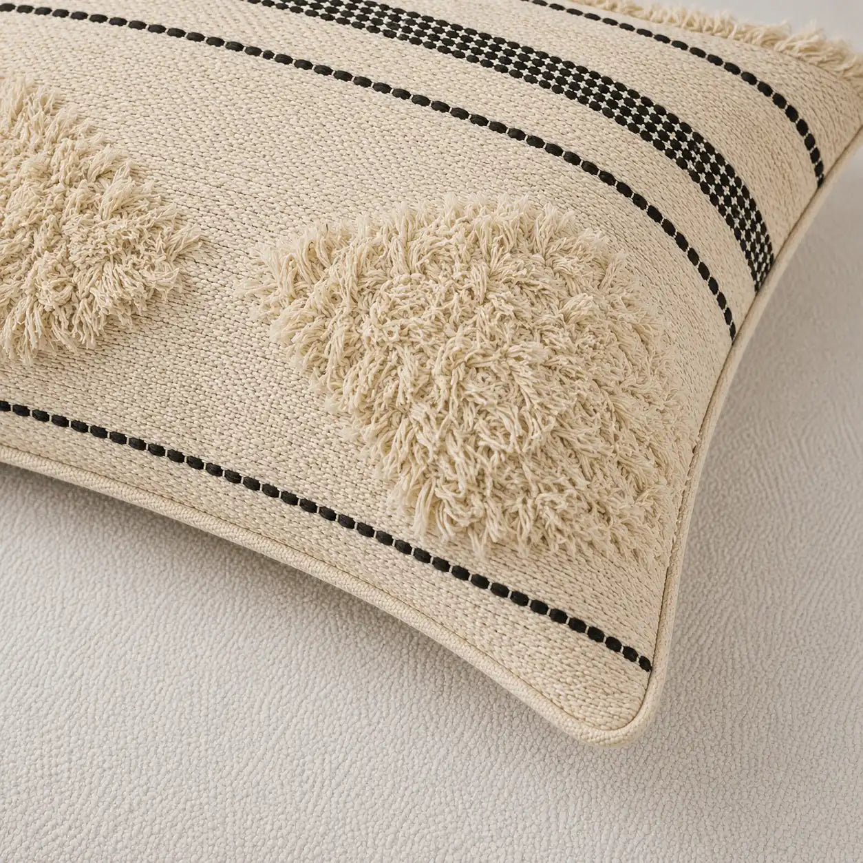 Squared striped - Premium Cushion Cover
